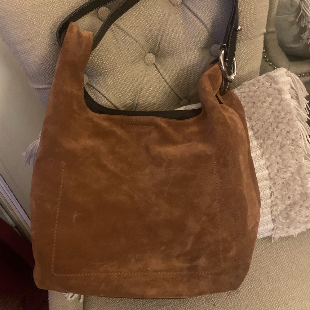 Rebecca Minkoff Karlie Studded Suede bag.